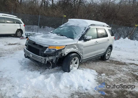 2015 Ford Explorer Limited z USA, uszkodzony, nr VIN 1FM5K8F84FGC21043